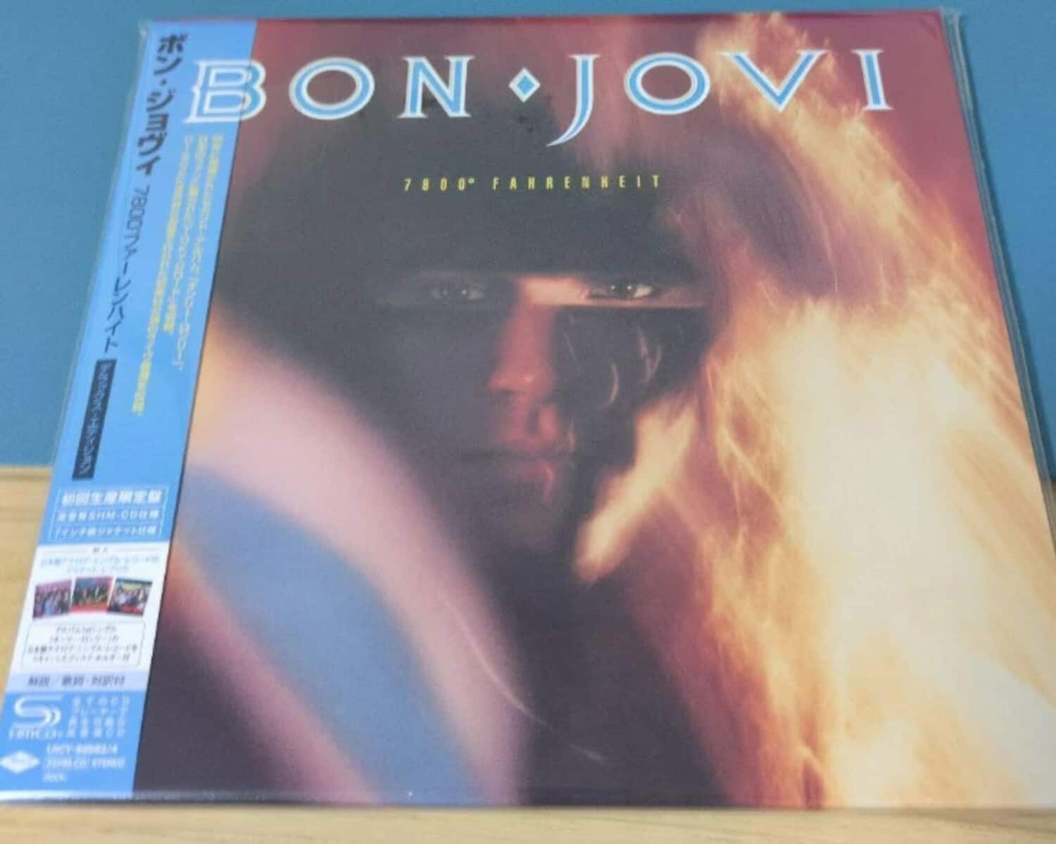 Bon Jovi - 7800 Fahrenheit - Japanese Limited SHM 7-inch Package   - COMPACT DISCS [CD] price history on PriceWatchPro