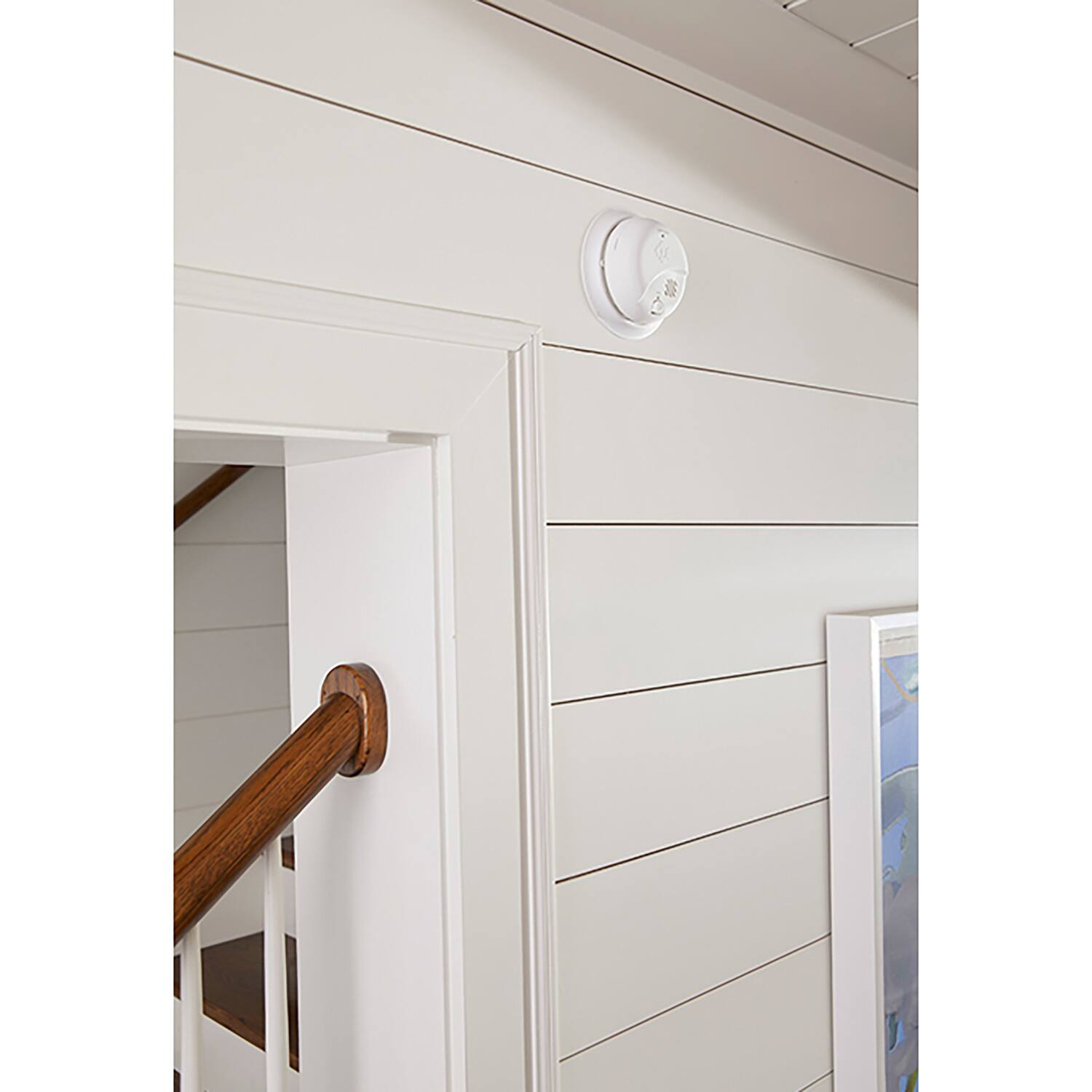 Angle. First Alert - SMICO110 Sealed 10-Year-Battery 2-in-1 Smoke and CO Alarm - White.