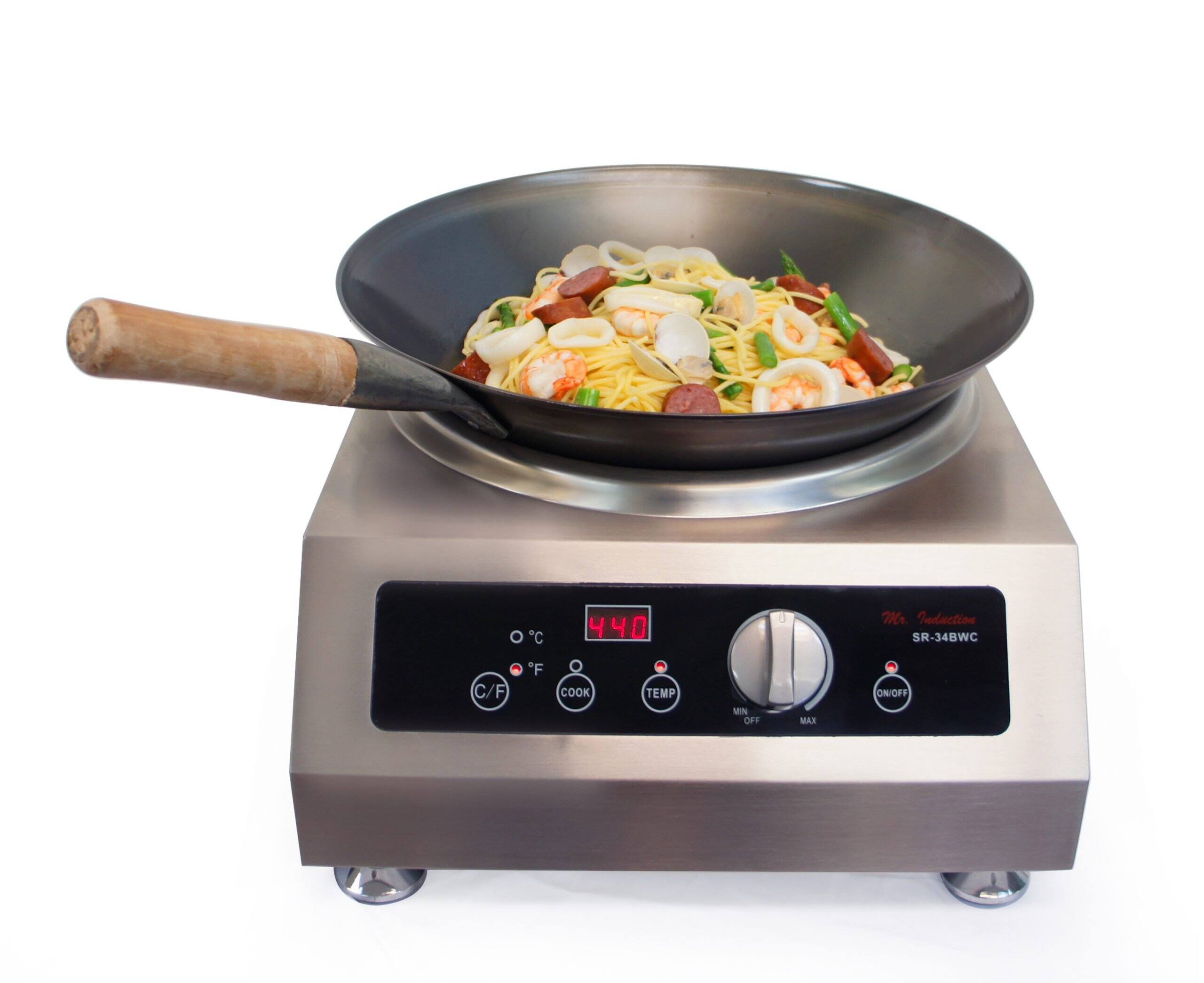 C 440 L  
Mr. Induction SR-34BWC  
C/F  
COOK  
TEMP  
MIN OFF MAX ON/OFF