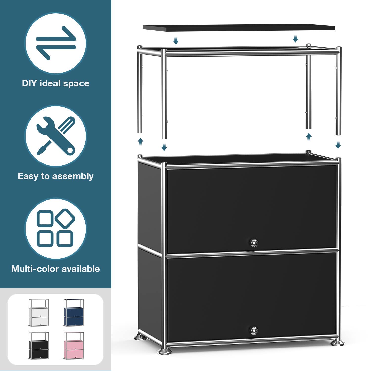DIY ideal space  
Easy to assemble  
Multi-color available