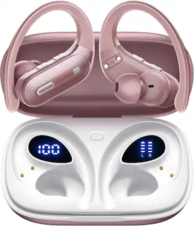 Bluetooth Headset Wireless Bluetooth 5.3 Earpiece, 90Hrs Hands Free