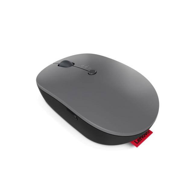 Alt View 1. Lenovo - Lenovo Go Wireless Multi-Device Mouse - Wireless Connectivity - USB-C Nano Receiver - Bluetooth 5.0/2.4 GHz Radio - Thunder Black.