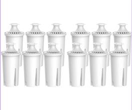 Waterdrop - WD-06B-12 Pitchers, Dispensers Replacement Filters Pack of 12 - White