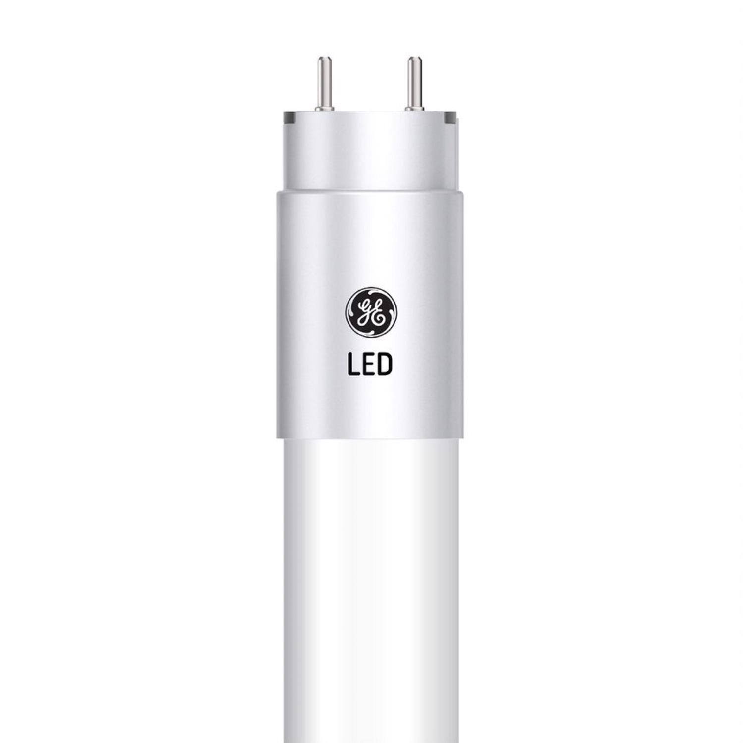 Angle. GE - GE T8 Cool White 24 in. G13 (Medium Bi-Pin) T8 LED Linear Tube 20 Watt Equivalence 1 pk.