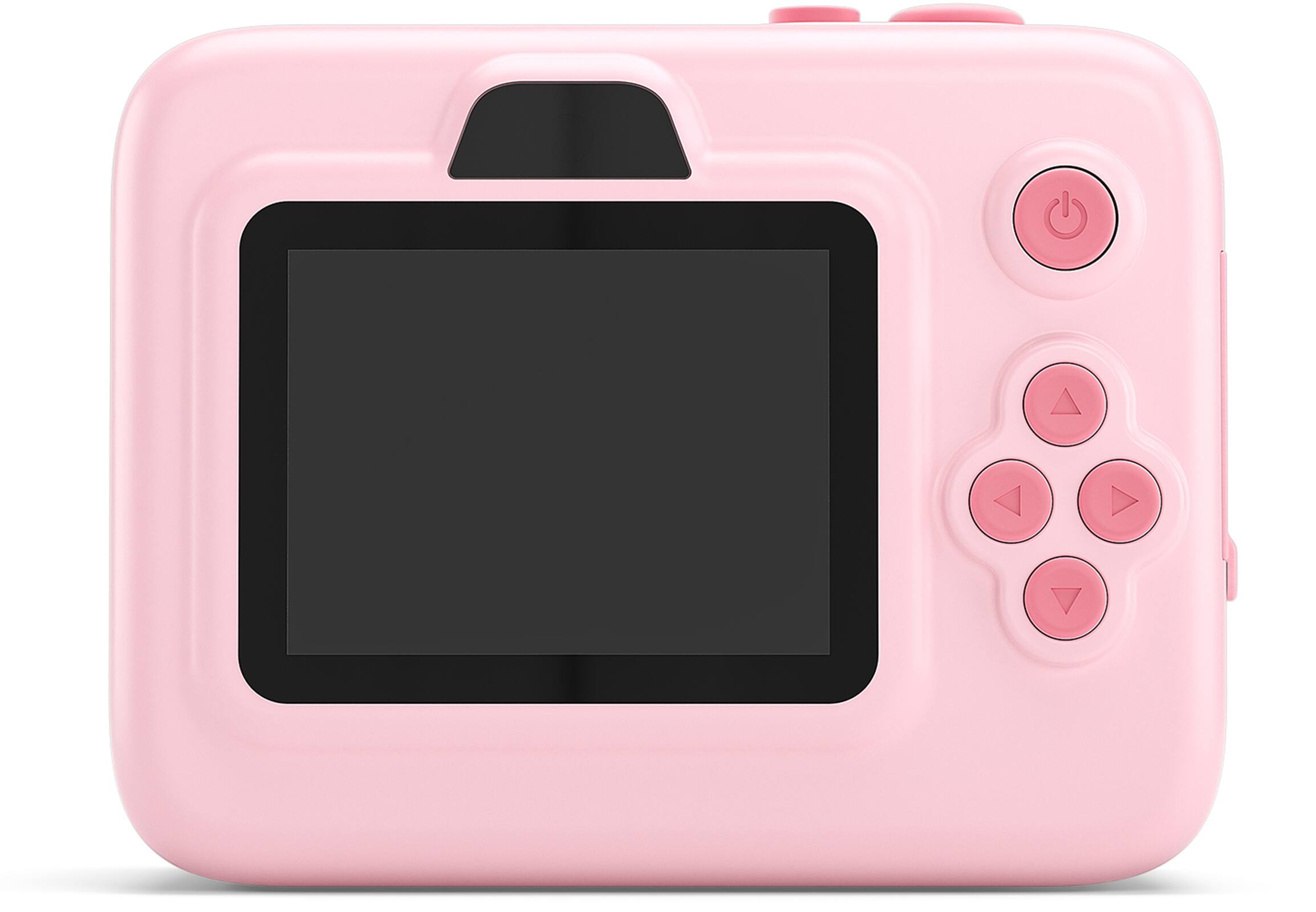 Back. Hunkstar - Kids Camera Instant Print, Dual Lens 1080P HD Camera with 32GB MicroSD Card, Christmas Birthday Gifts for Girls Boys - Pink.