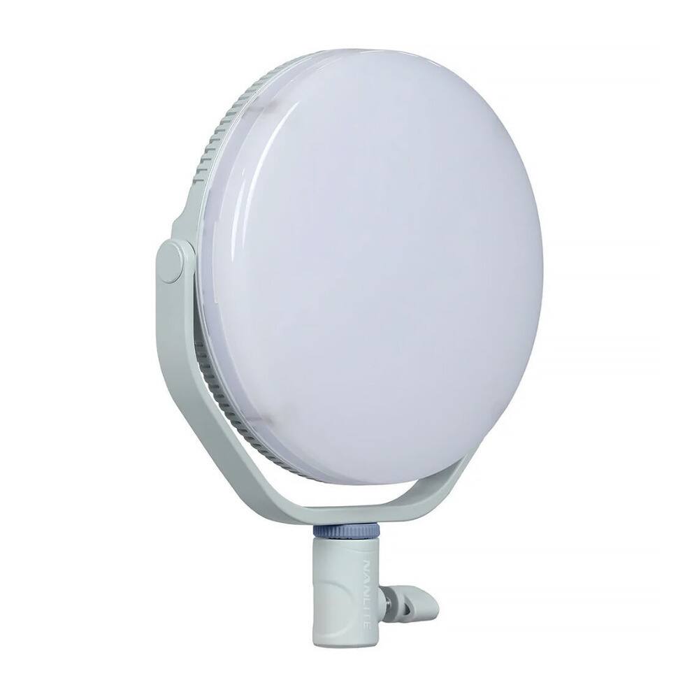Back. NANLITE - Nanlite Miro 30c RGB Round LED Light Panel (Mint Blue).