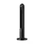 Angle. Costway - 42'' Tower Fan Smart Display Panel 12H Timer 80 Degree Oscillating Fan with Remote - Black.