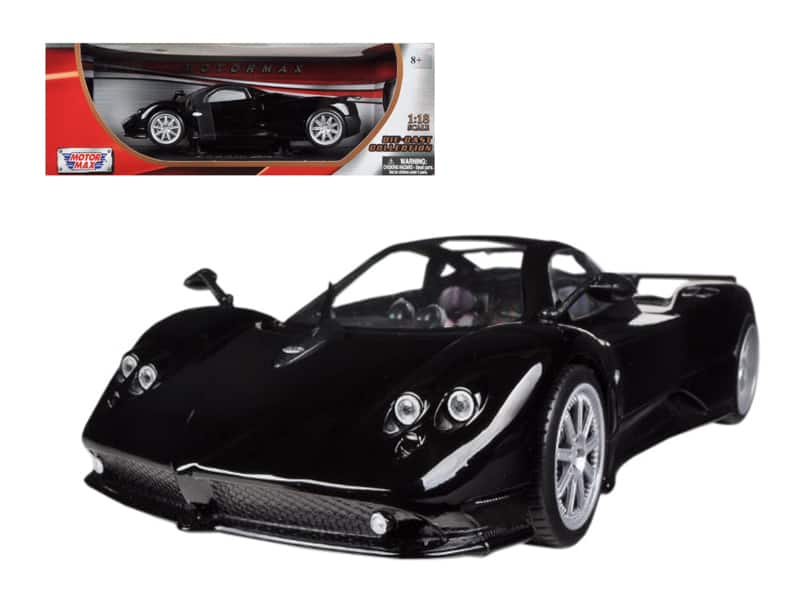 Pagani Zonda F Black 1/18 Die Cast Car Model by Motormax price history on PriceWatchPro