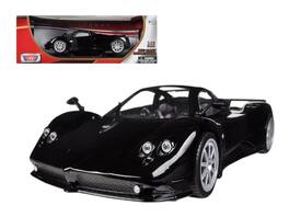 Pagani Zonda F Black 1/18 Die Cast Car Model by Motormax