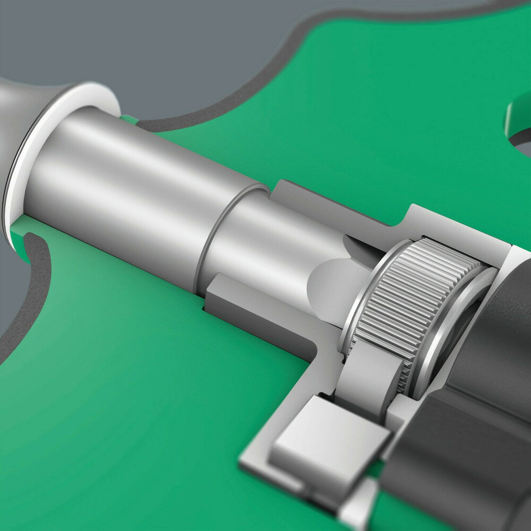 Back. Wera - Wera 416 RA T-Handle Bit-Holding Screwdriver & Rapidaptor Quick-Release Chuck - Black.