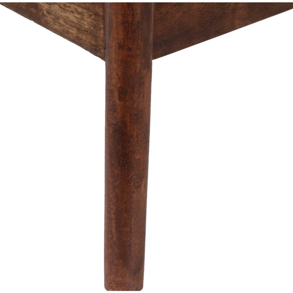 Alt View 2. Porter Designs - Portola Solid Acacia Wood End Table - Brown.