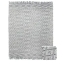 Simpli Home - Millow 8 x 10 Area Rug - Silver - Front_Zoom