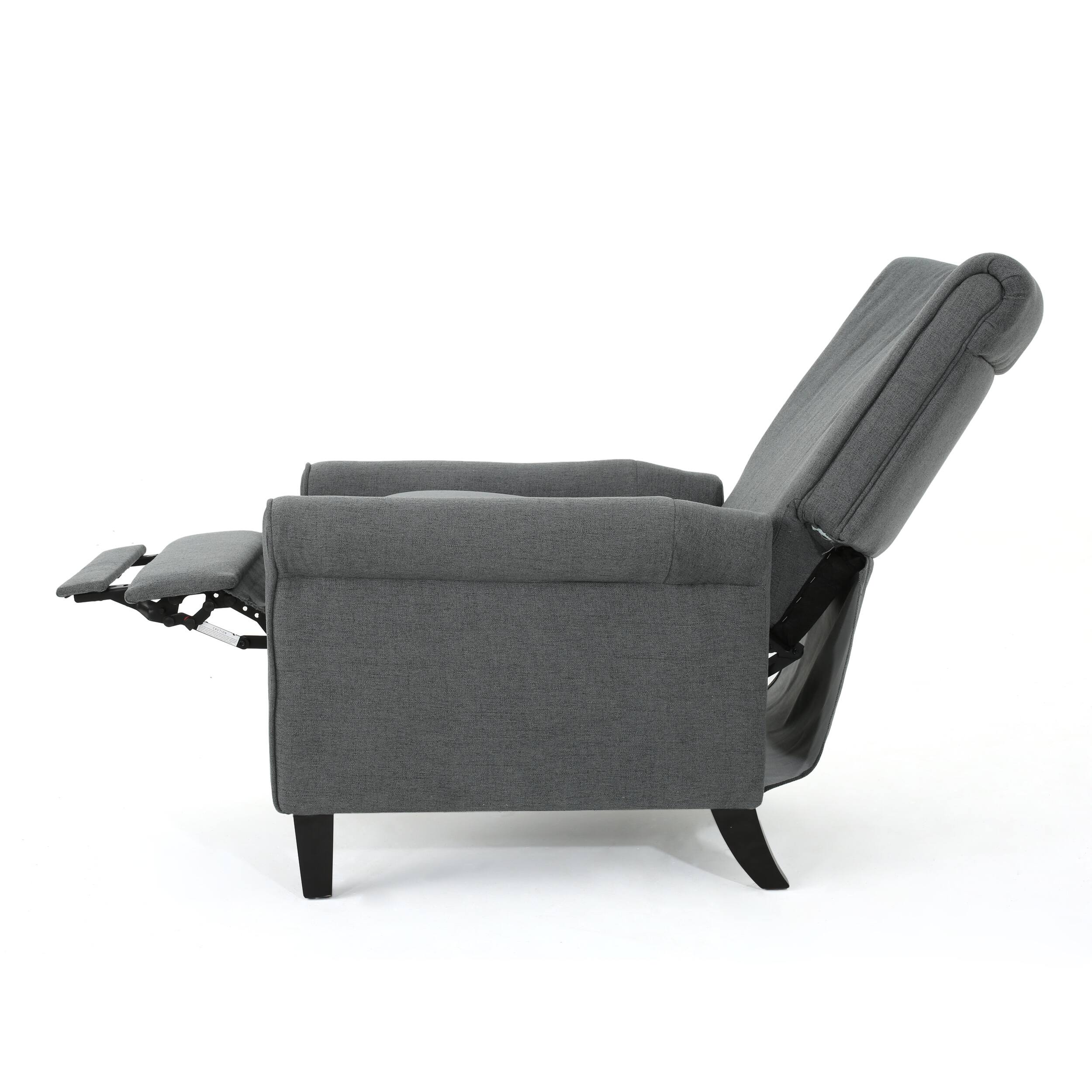 Alt View 6. APRILSOUL - Manual Standard Recliner - Gray.