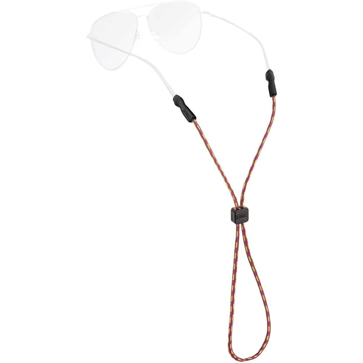 Chums - Universal Fit 3mm Eyewear Retainer - Purple/Burgundy/Citrus