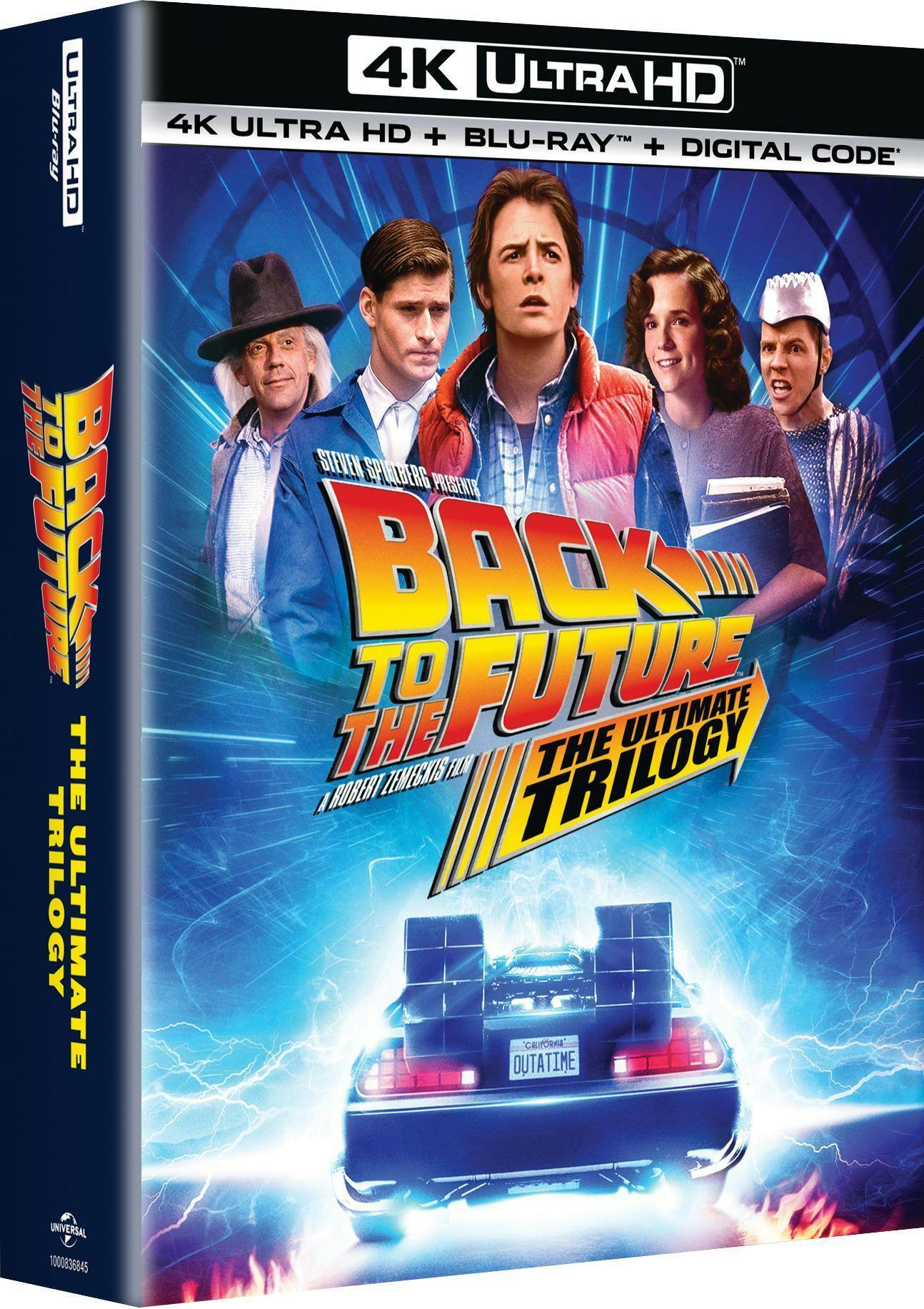 Angle. Back to the Future: The Ultimate Trilogy - 4K Ultra HD + Blu-ray (4K Ultra HD) [UHD].