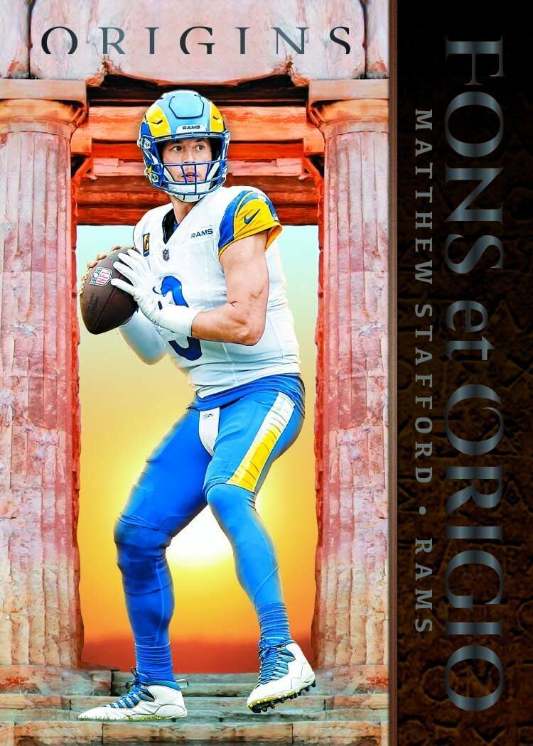 ORIGINS  
FONS et ORIGIO  
MATTHEW STAFFORD • RAMS