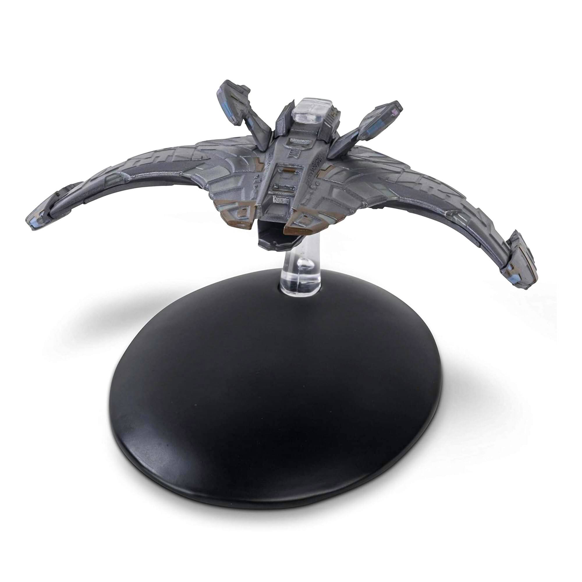 Alt View 10. Eaglemoss - Eaglemoss Star Trek Starship Replica | Jem'Hadar Battlecruiser #13 - Grey.