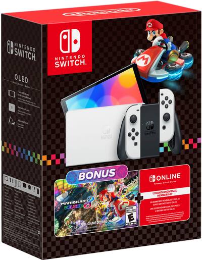 Switch – OLED Model: Mario Kart 8 Deluxe Bundle Nintendo Switch Switch – OLED Model: Mario Kart 8 Deluxe Bundle Nintendo Switch