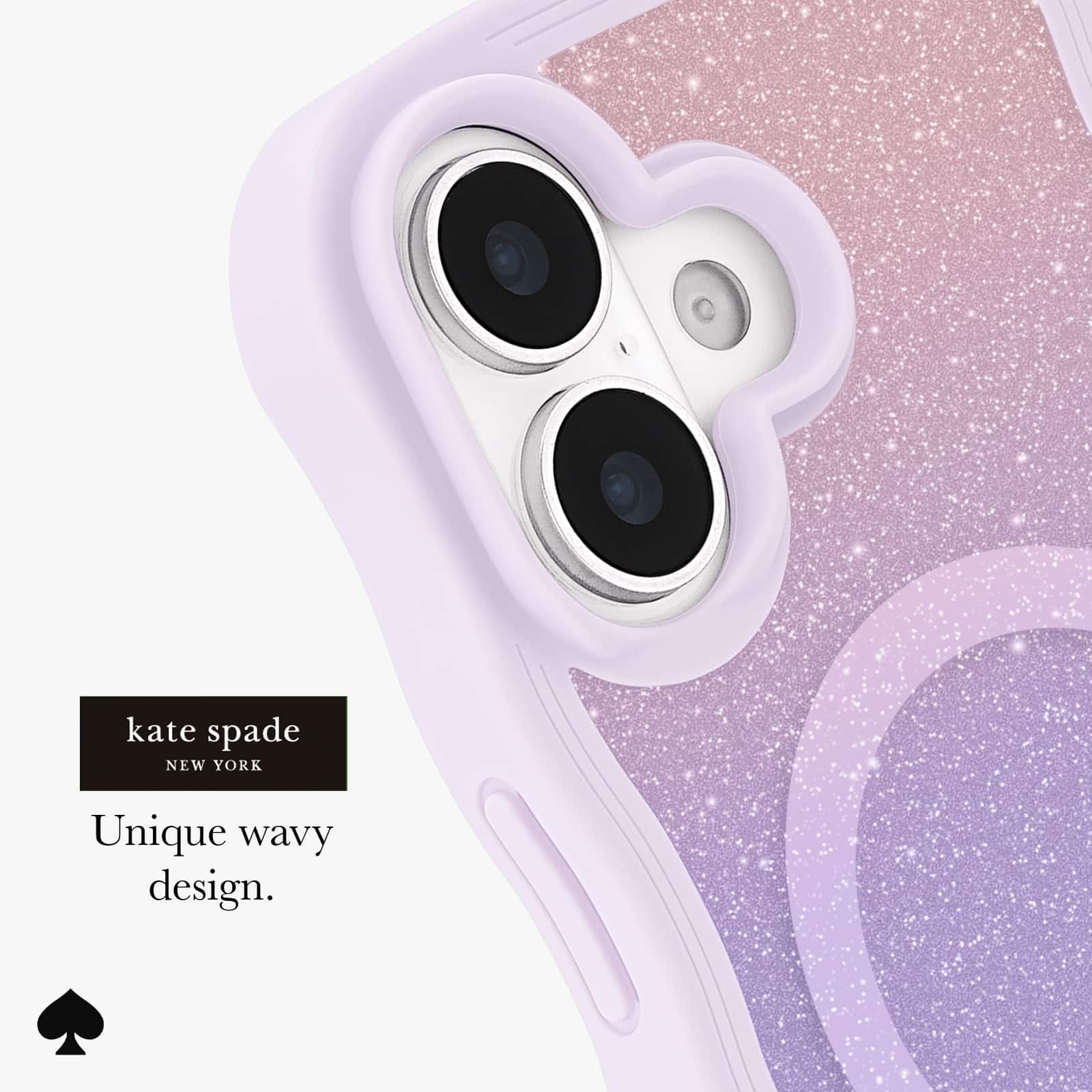 kate spade
NEW YORK
Unique wavy design.