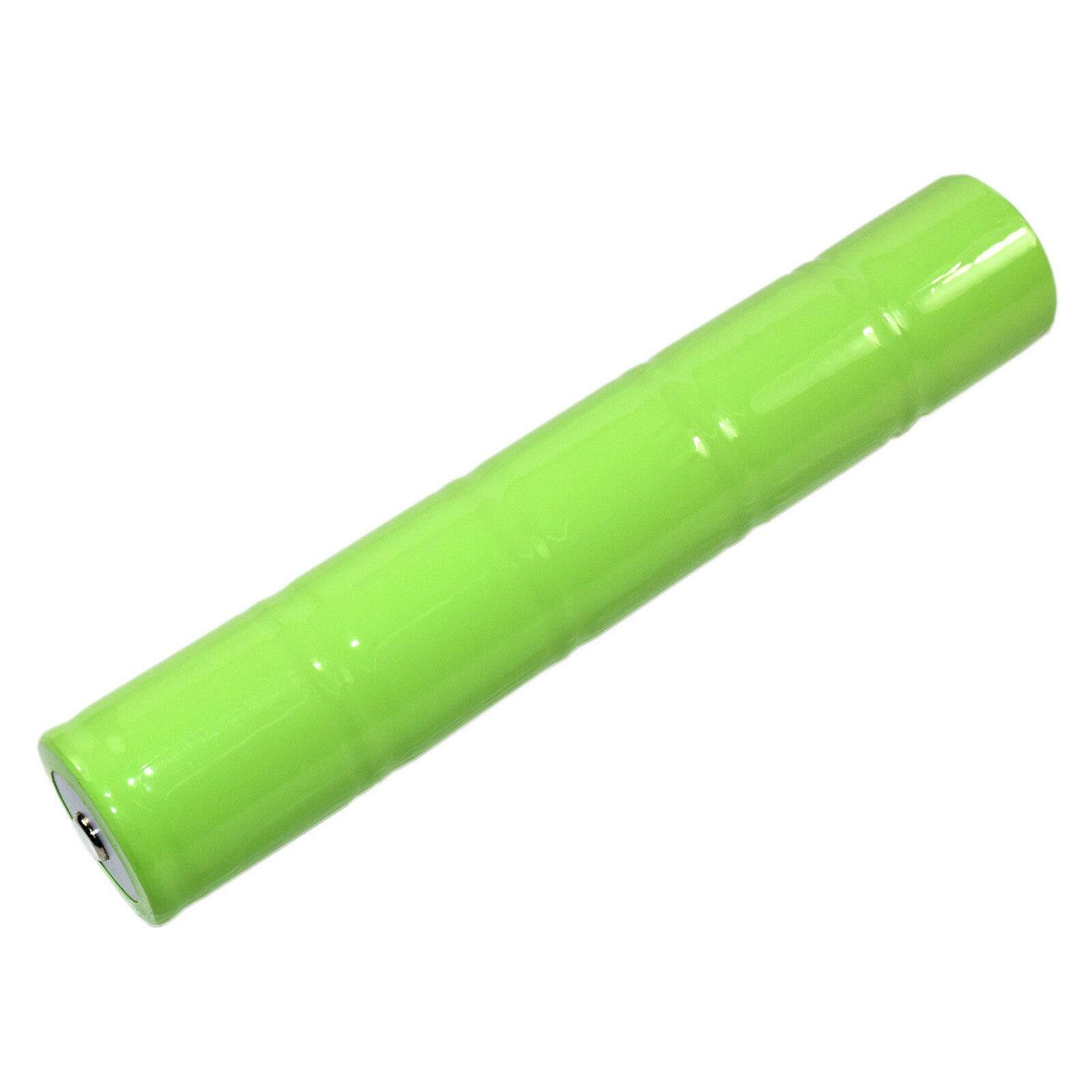 Left. HQRP - Ni-Cd 1/2D 6V 2500mAh Rechargeable Battery for Maglite ARXX235 / ARXX075, Maglite 108-000-817, 108-817 LED Flashlight.
