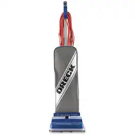 Oreck - XL2100RHS XL Commercial Upright Vacuum - Bagged - 12" Cleaning Width - Blue, Gray