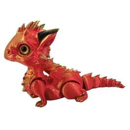 FC Design - 5.75"W 3D Dragon Sitting Figurine Statue Office/Computer Desk Tabletop Medieval Gaming Home Decor Gift - Multi-Color