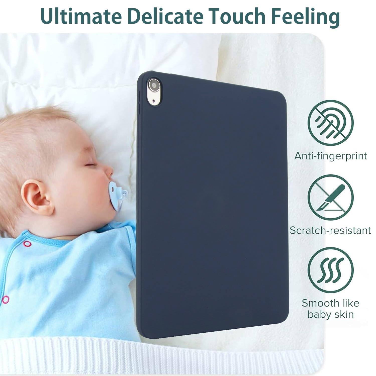 Ultimate Delicate Touch Feeling

- Anti-fingerprint
- Scratch-resistant
- Smooth like baby skin
