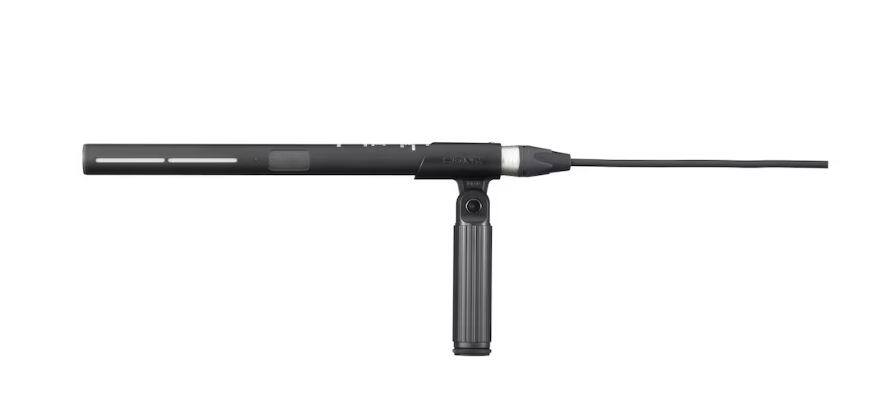 Back. Sony - Sony ECM-680S M/S Stereo Microphone – Pro Electret Condenser Mic | Cable Ties | More - Black.