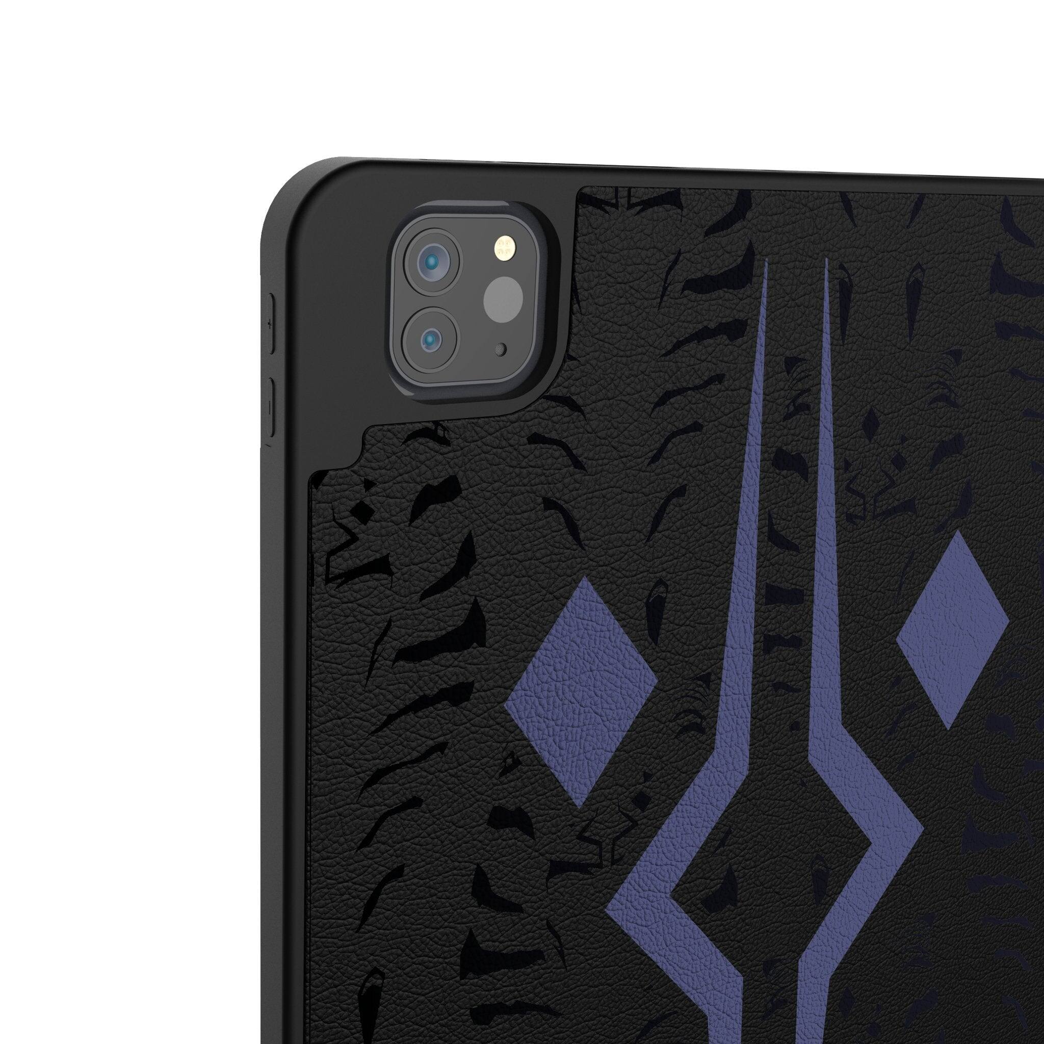 Left. Keyscaper - Star Wars: Ahsoka Season 1 BaseZero Tablet Case - Apple iPad (9/8/7th Gen)/Pro 10.5/Air (3rd Gen) - Ahsoka.