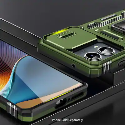 SaharaCase - Raider Series Heavy-Duty Case for Motorola Edge (2024) - Cactus Green SaharaCase - Raider Series Heavy-Duty Case for Motorola Edge (2024) - Cactus Green