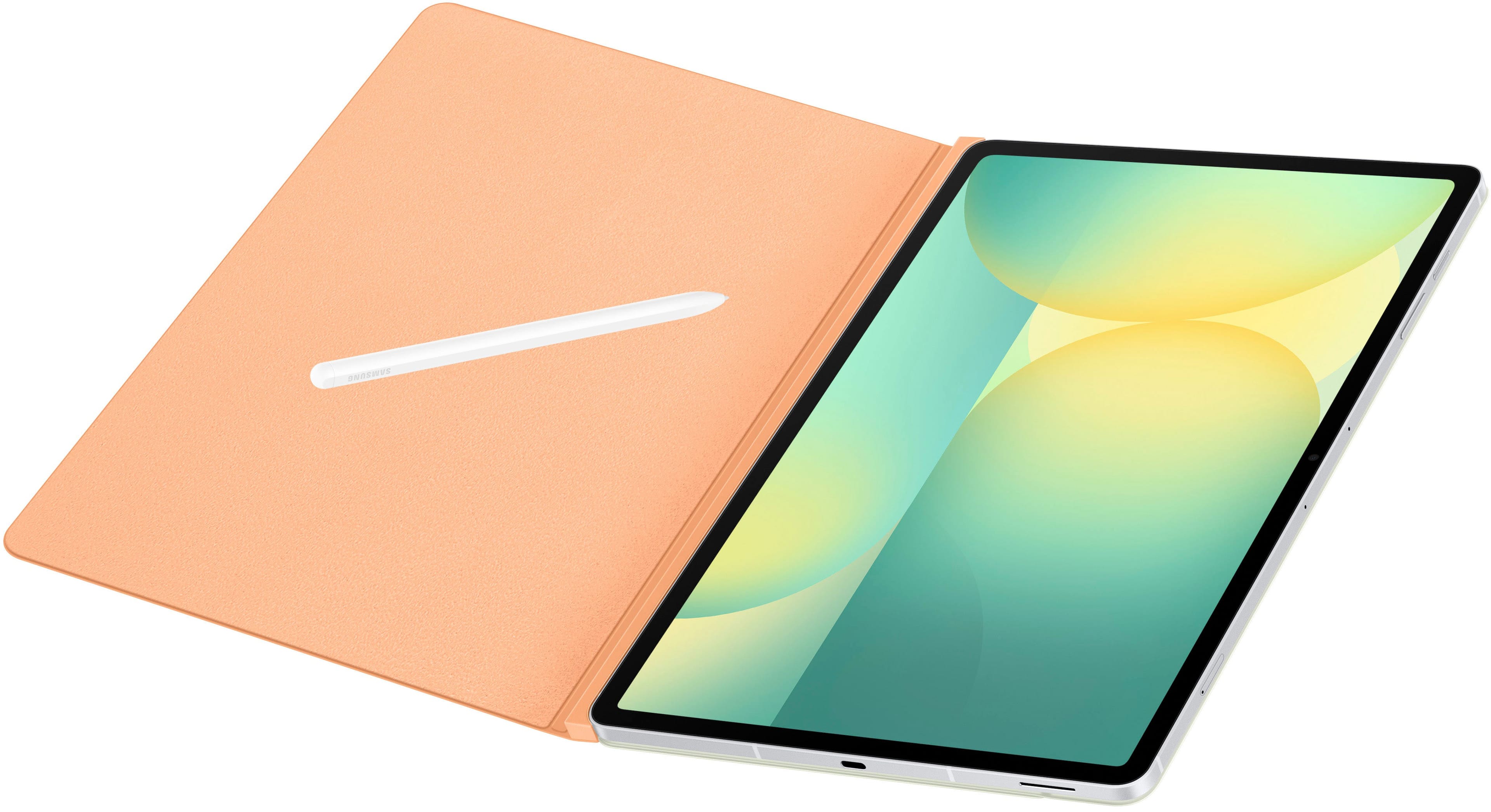 Alt View 16. Samsung - Galaxy Tab S10 FE+ Smart Book Cover - Orange.