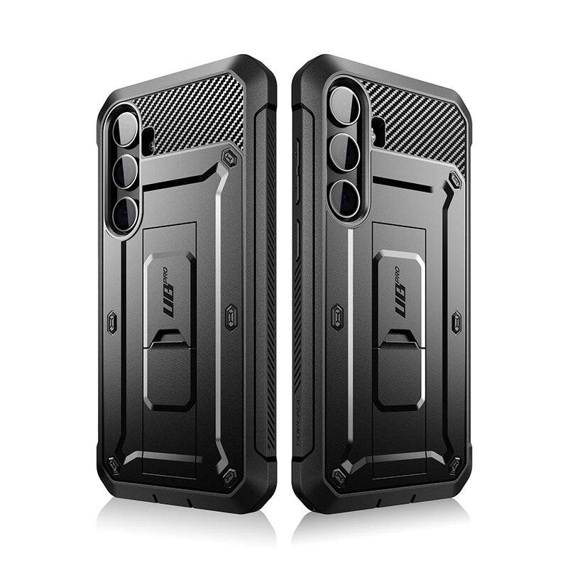 Alt View 5. SUPCASE - Unicorn Beetle Pro Rugged Holster Case for Samsung Galaxy S24 – Full-Body Protection with Kickstand & Belt Clip - Black.