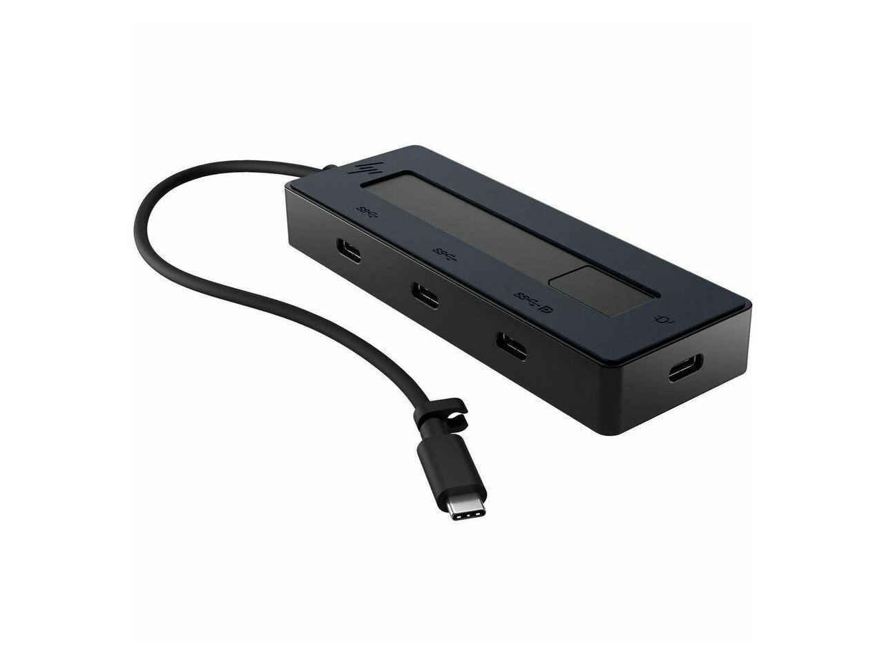 Alt View 7. HP - HP 4K USB-C Multiport Docking Station 6G843A.