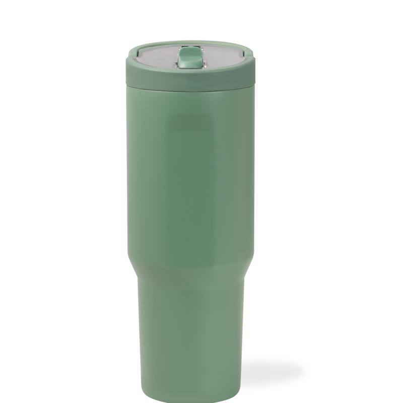 Alt View 2. HydroJug - 32 oz Sage Sport Bottle - Green.