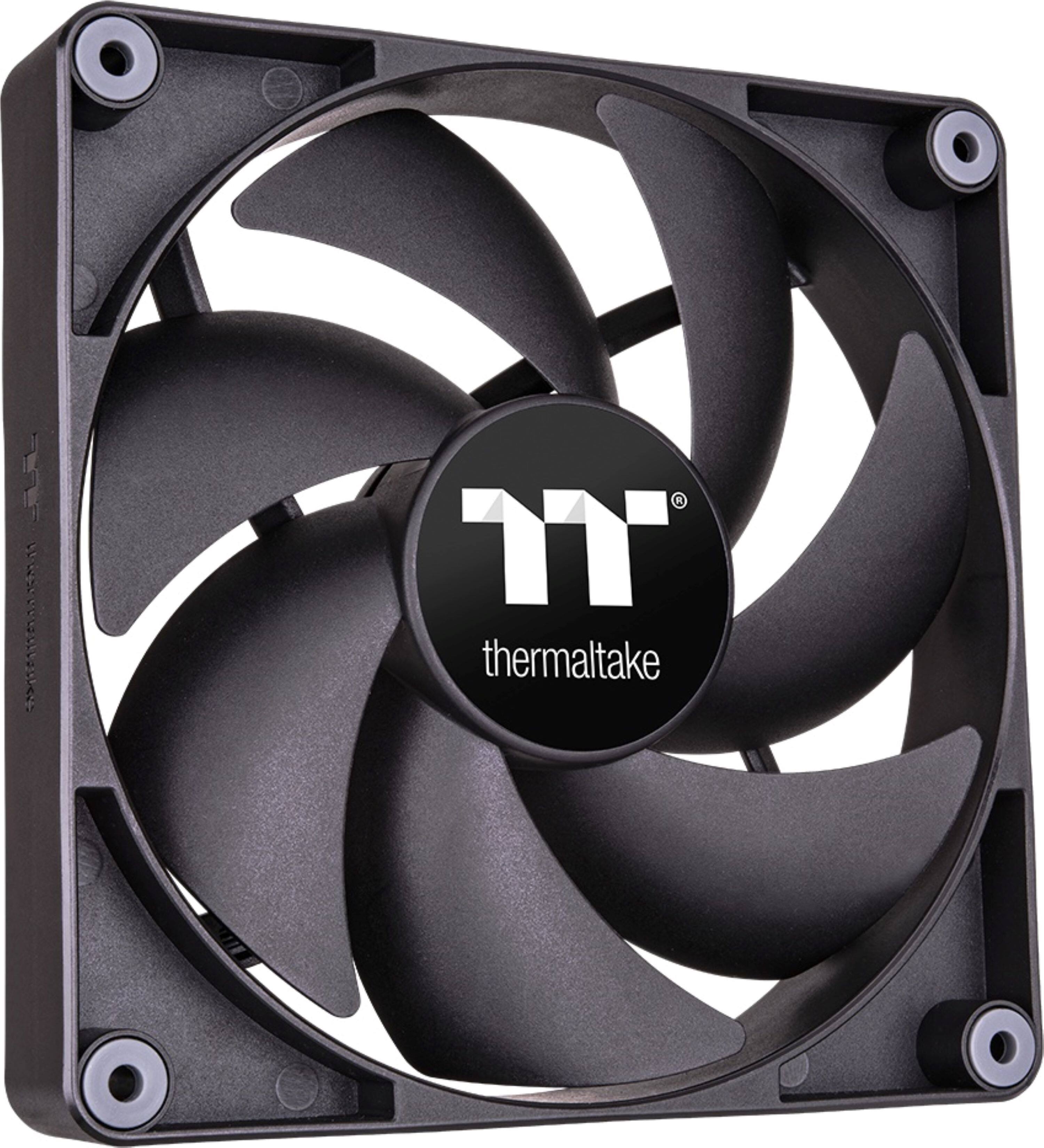 Alt View 1. Thermaltake - CT120 PC Cooling Fan (2-Pack) - Black.