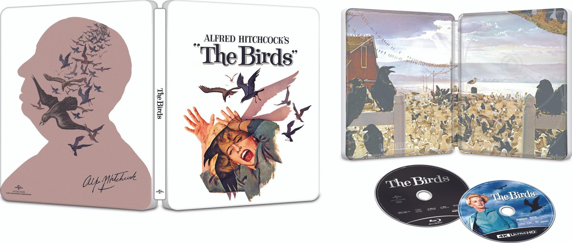 Back. The Birds (Limited Edition 4K Ultra HD Steelbook + Blu-ray) [UHD].