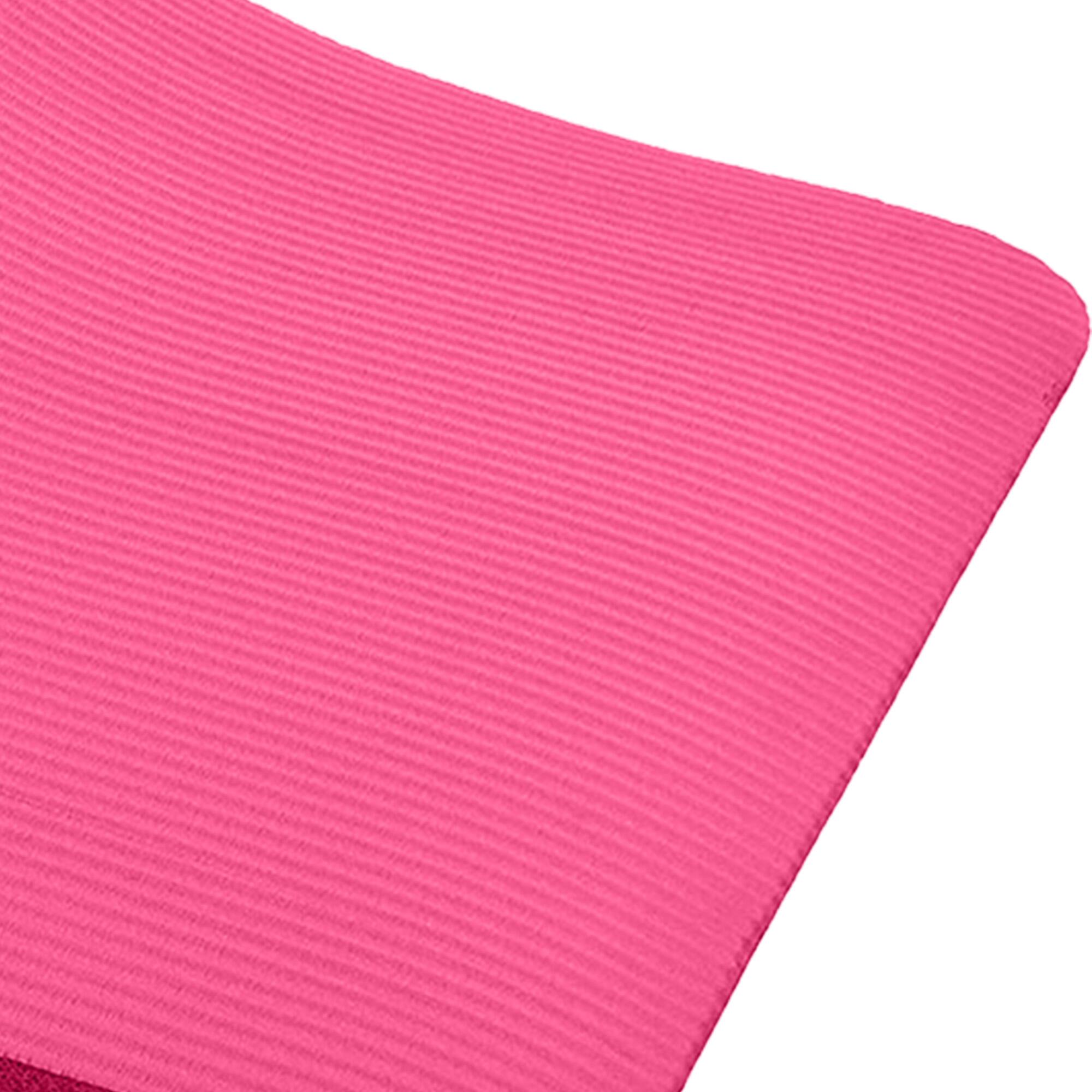 Alt View 7. BalanceFrom Fitness - BalanceFrom GoCloud 1" Extra Thick Exercise Yoga Mat with Carrying Strap, Pink - Pink.
