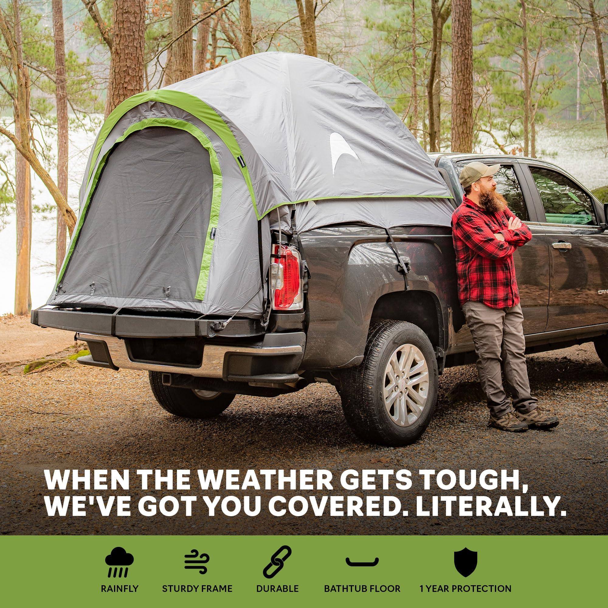 WHEN THE WEATHER GETS TOUGH, WE'VE GOT YOU COVERED. LITERALLY.

- RAINFLY
- STURDY FRAME
- DURABLE
- BATH TUB FLOOR
- 1 YEAR PROTECTION