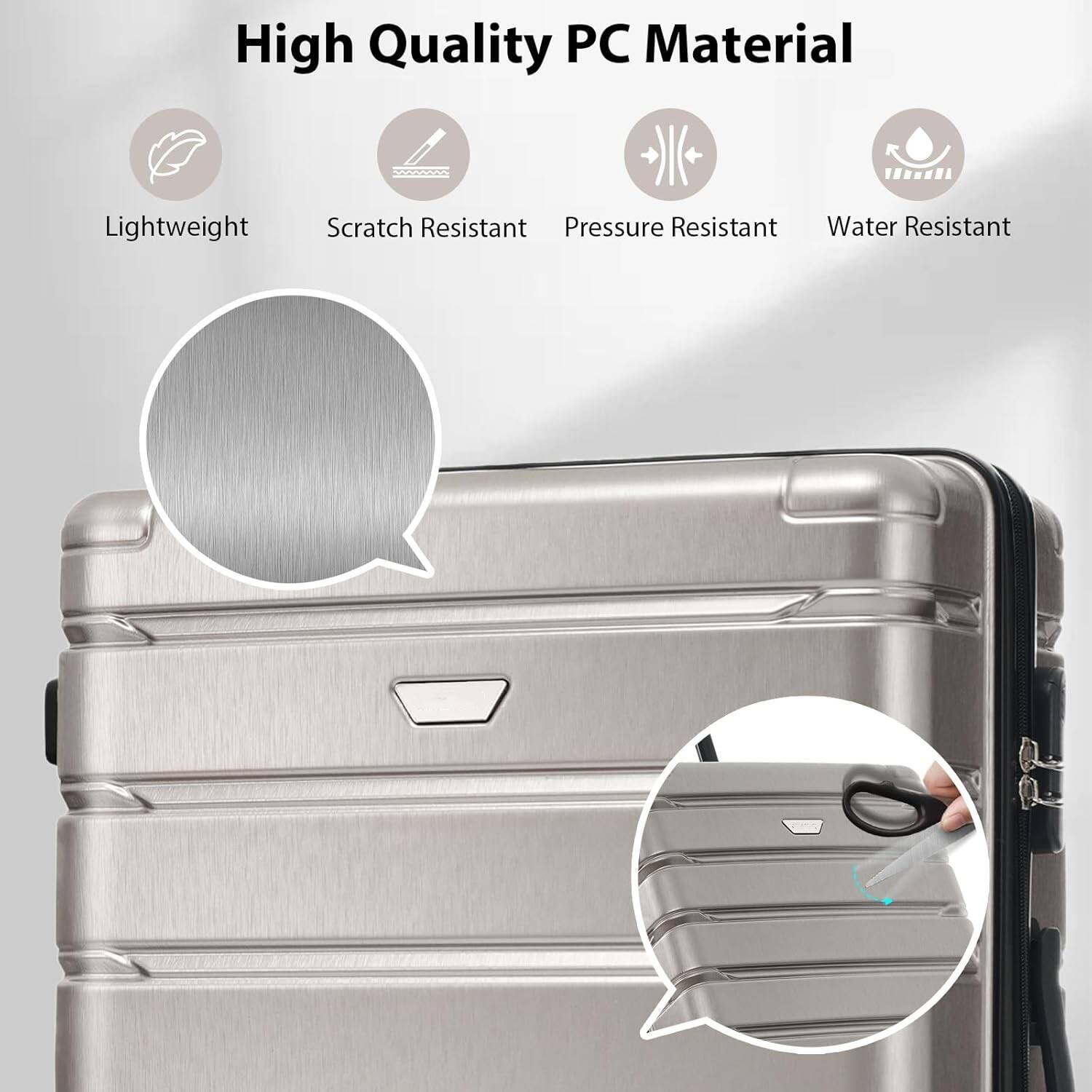 High Quality PC Material

- Lightweight
- Scratch Resistant
- Pressure Resistant
- Water Resistant