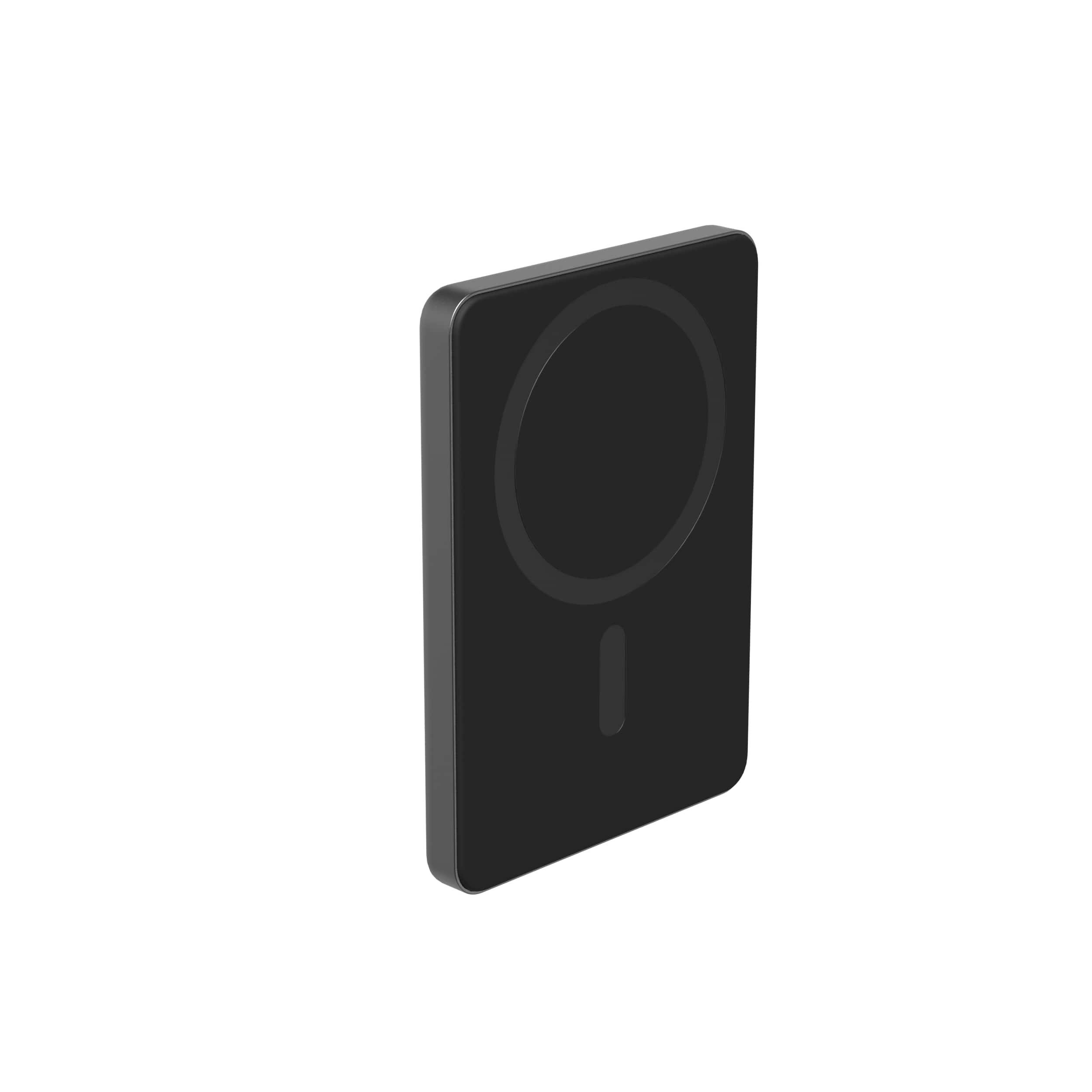 Alt View 8. mophie - Powerstation Wireless Slim 15W Qi2-certified Power Bank 5,000mAh internal battery - Black.