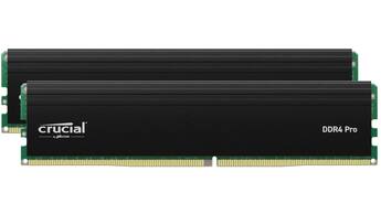 Crucial Pro 64GB Kit (2x32GB) DDR4 3200MHz C22 UDIMM Desktop Crucial Pro 64GB Kit (2x32GB) DDR4 3200MHz C22 UDIMM Desktop