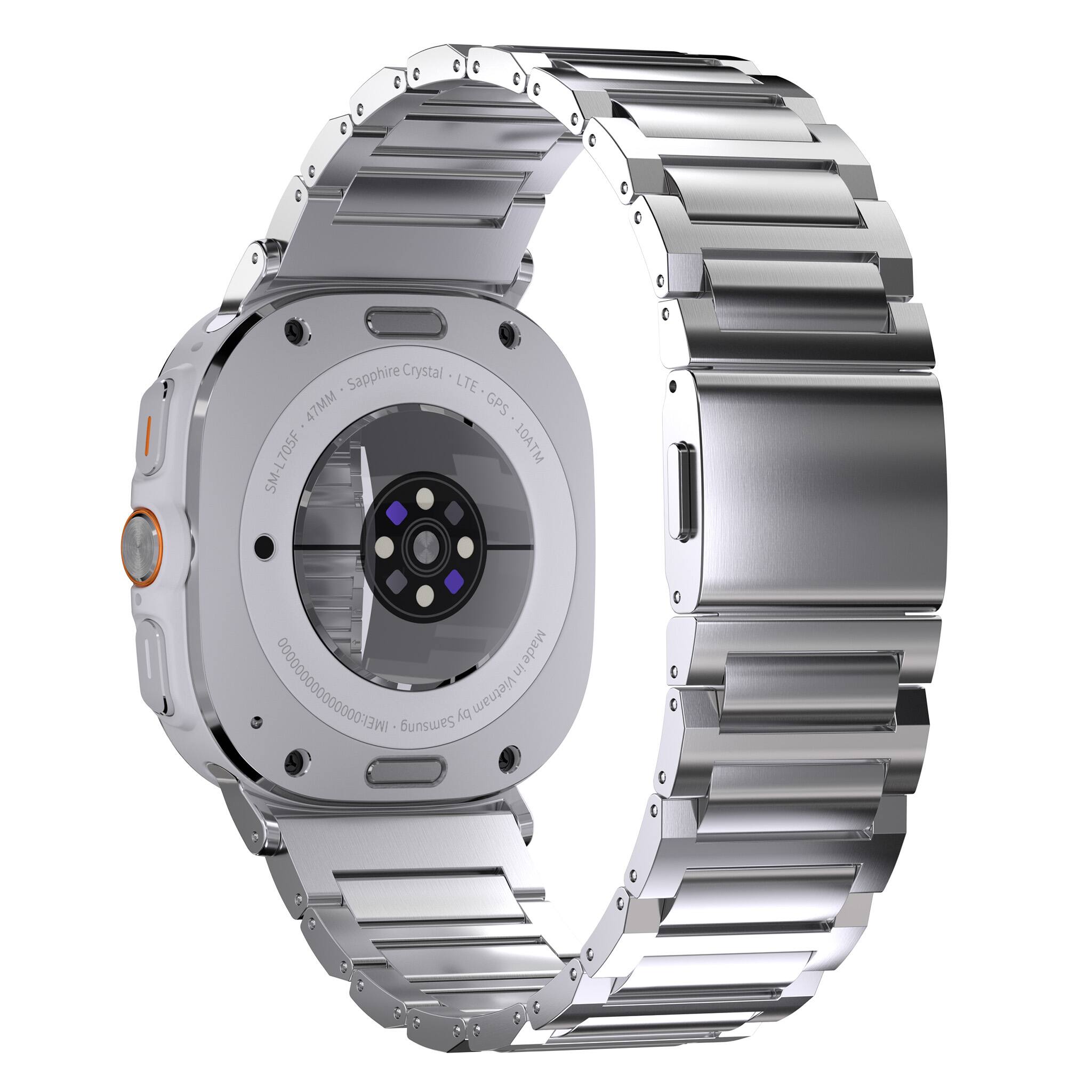 Sapphire Crystal LTE 47MM GPS de SM-L705F 10ATM  
Made in Vietnam  
Samsung