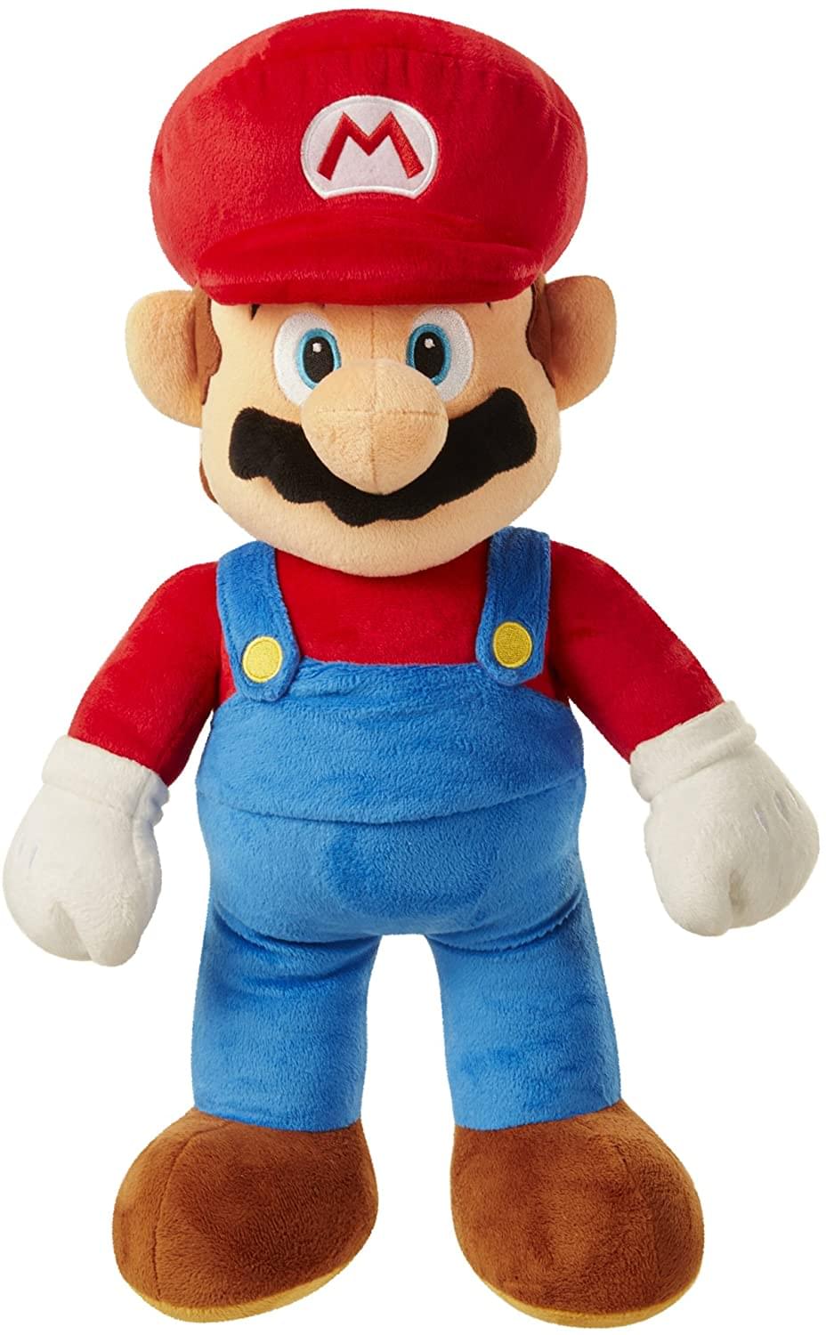 Front. Jakks Pacific - Super Mario World of Nintendo Jumbo 20 Inch Plush Mario - Red.