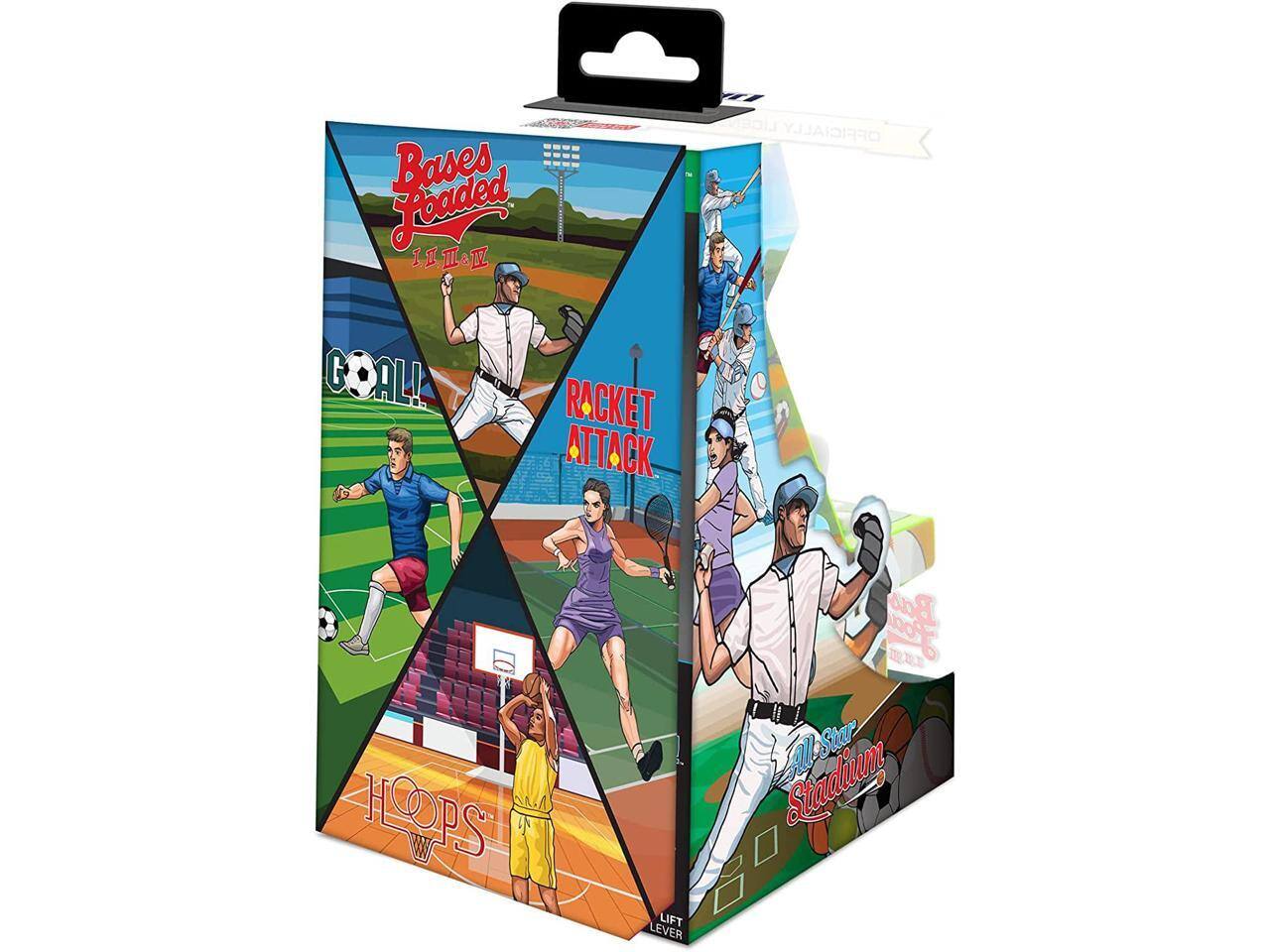 Bases Loaded II & IV

Racket Attack

Goal!

Hops

All Star Stadium

Lift Lever