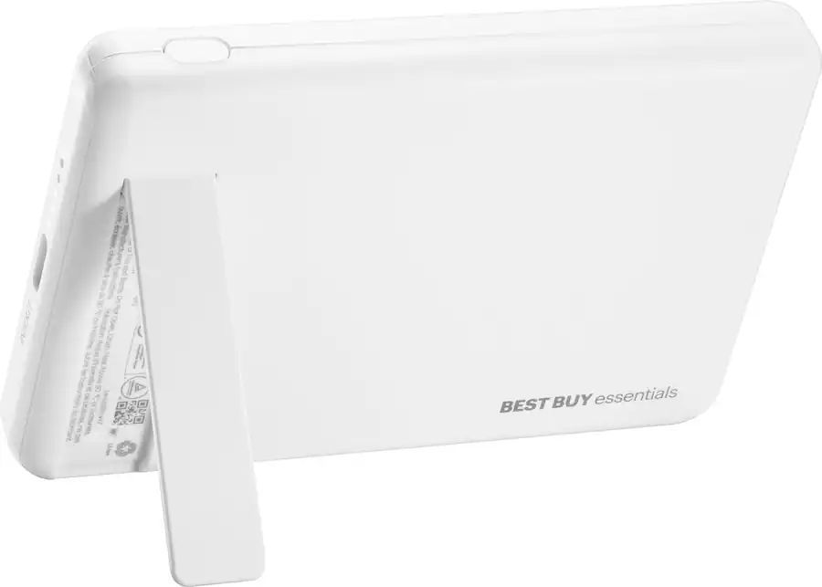 Best Buy Essentials 5000 Mah Magnetic Wireless Portable Charger Best Buy Essentials 5000 Mah Magnetic Wireless Portable Charger