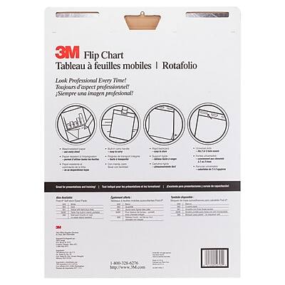 3M Flip Chart  
Tableau à feuilles mobiles | Rotafolio  

Look Professional Every Time!  
Toujours d'aspect professionnel!  
Siempre una imagen profesional!  

- Portable and easy to use  
- Easy to set up and take down  
- Lightweight and compact  
- Perfect for presentations, meetings, and brainstorming sessions  

- Portable et facile à utiliser  
- Facile à monter et à démonter  
- Léger et compact  
- Idéal pour les présentations, les réunions et les sessions de brainstorming  

- Portátil y fácil de usar  
- Fácil de montar y desmontar  
- Ligero y compacto  
- Perfecto para presentaciones, reuniones y sesiones de brainstorming  

3M  
1-800-324-2770  
www.3M.com
