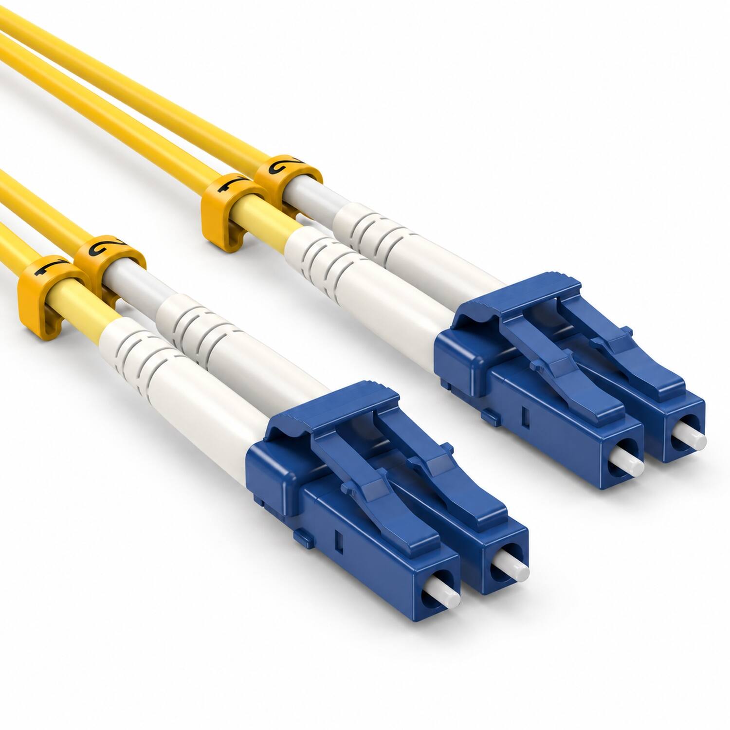 Angle. Sanoxy - 15m LC/LC Duplex 9/125 Single Mode Fiber Optic Cable - Multi.