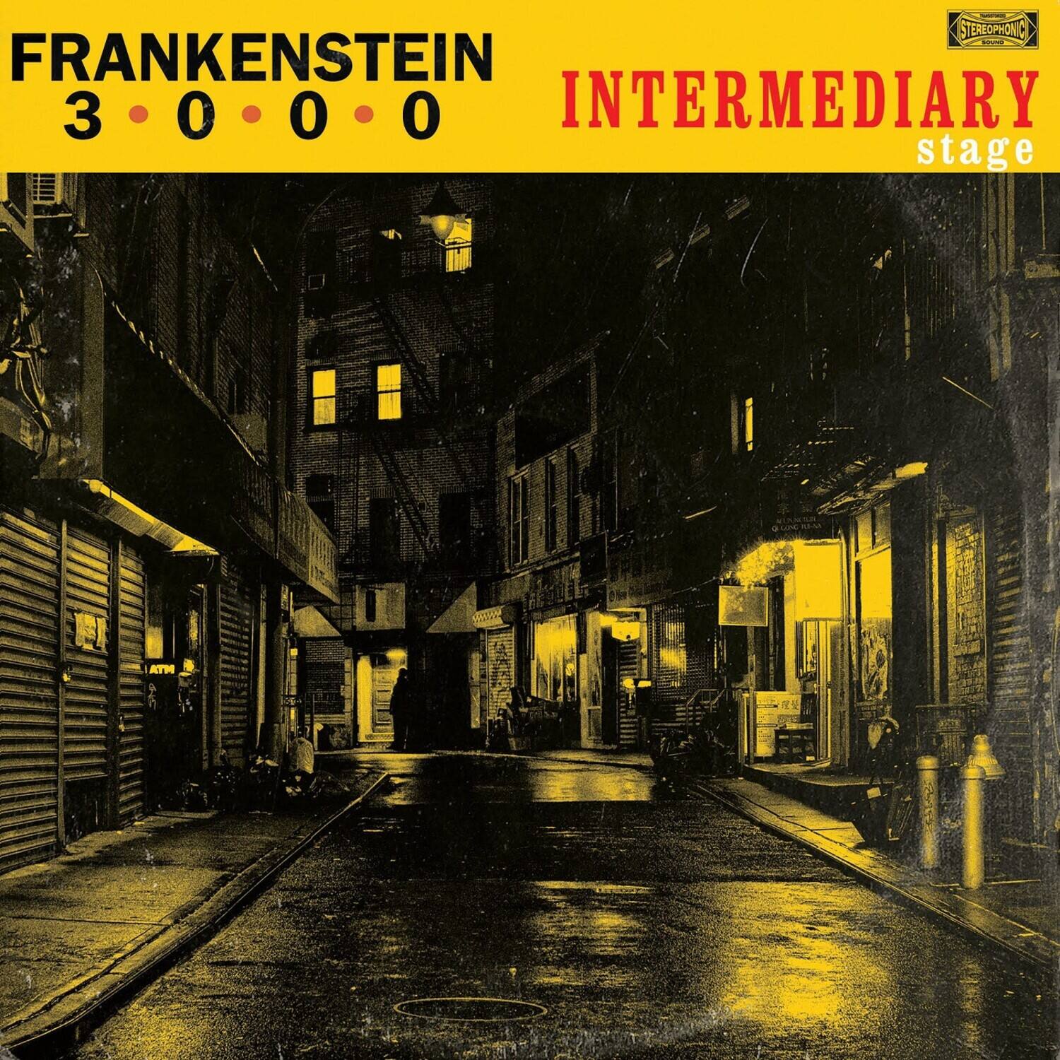 FRANKENSTEIN  
3 0 0 0  

STEREOPHONIC  
INTERMEDIARY stage