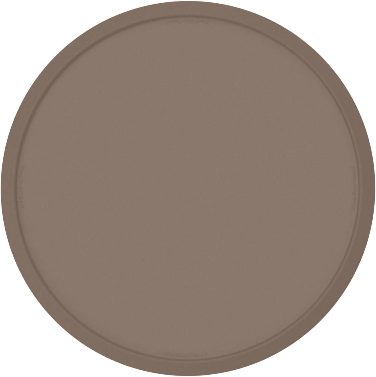 Front. WeatherTech - All-Purpose Mat | Premium Heavy Duty Multi-Use Floor Protection Mat – Round – 35" – Tan - Tan.