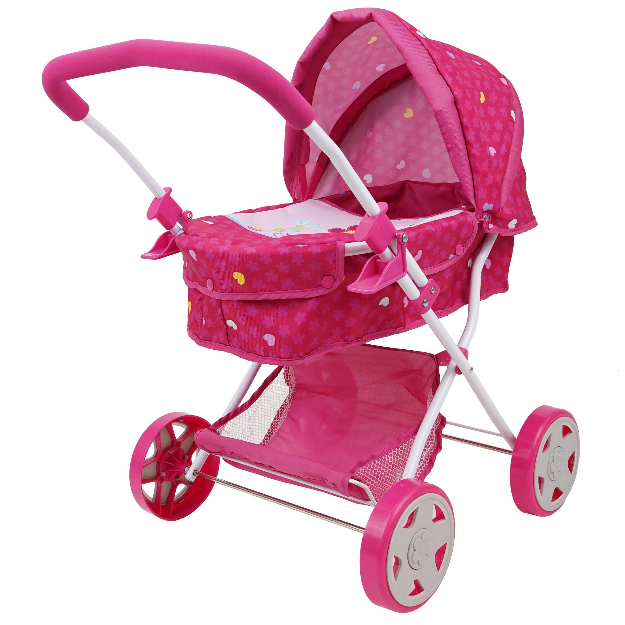 Alt View 2. 509 Crew - 509 Crew - Garden Pram N Doll Set - 14" Baby Doll & Folding Pram Set, Kids Pretend Play, 3+.
